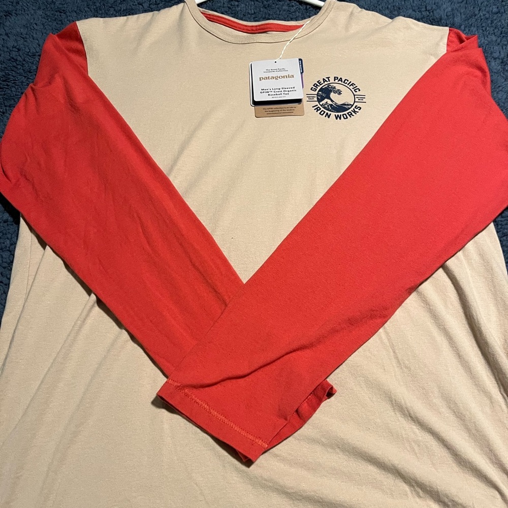 NWT Patagonia Organic Cotton Baseball T-shirt